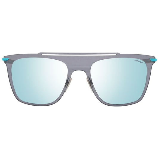 Police Blue Men Sunglasses Police Light Gray