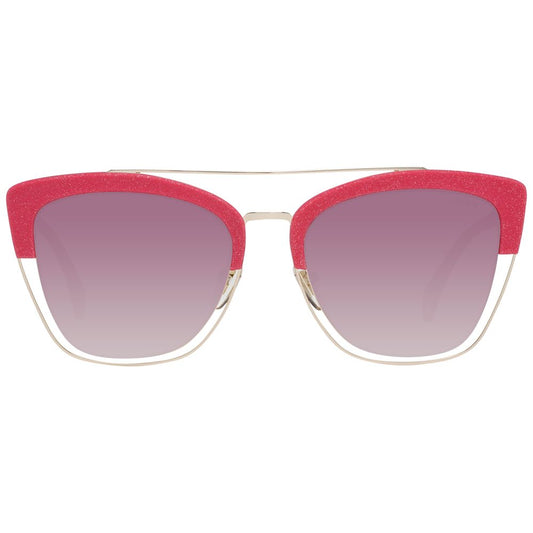 Police Pink Women Sunglasses Police Rosy Brown