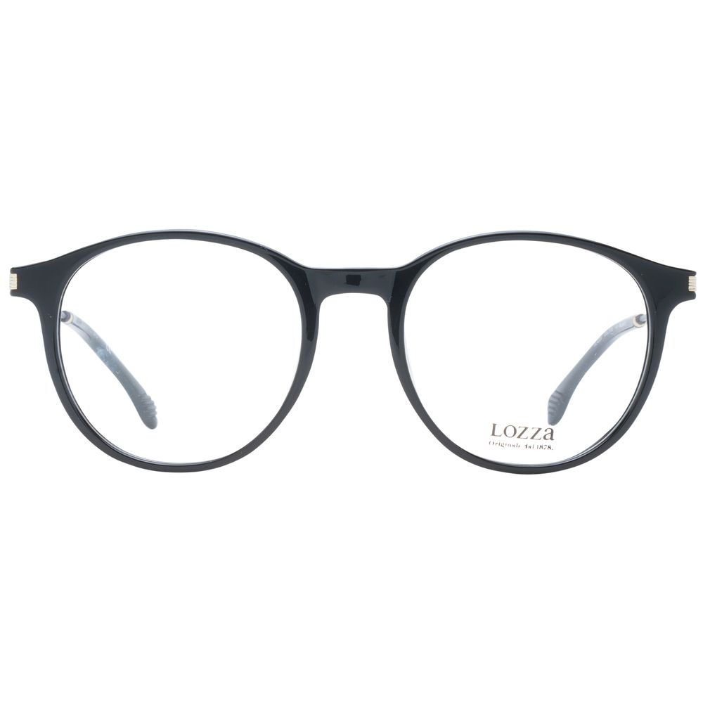 Lozza Black Acetate & Plastic Glasses (Frames) 1728,67345776800,Accessories,Black,Glasses (Frames) - Glasses and Sunglasses - Accessories,Glasses and Sunglasses - Accessories,Lozza,New with tags,Unisex