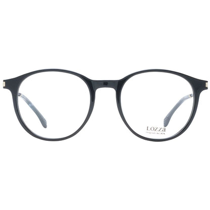 Lozza Black Acetate & Plastic Glasses (Frames) 1728,67345776800,Accessories,Black,Glasses (Frames) - Glasses and Sunglasses - Accessories,Glasses and Sunglasses - Accessories,Lozza,New with tags,Unisex