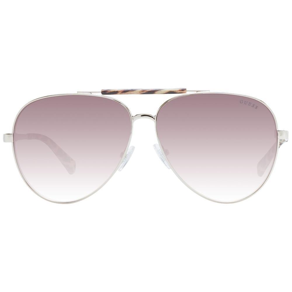Guess Brown Unisex Sunglass