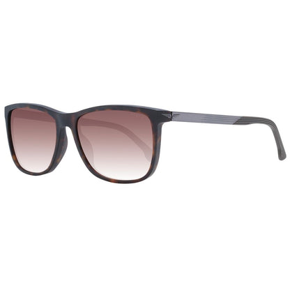 Police Brown Acetate & Plastic Sunglasses