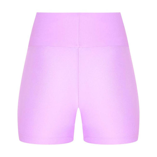 Comme Des Fuckdown Purple Polyester Short Comme Des Fuckdown Thistle