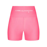 Comme Des Fuckdown Pink Polyester Short