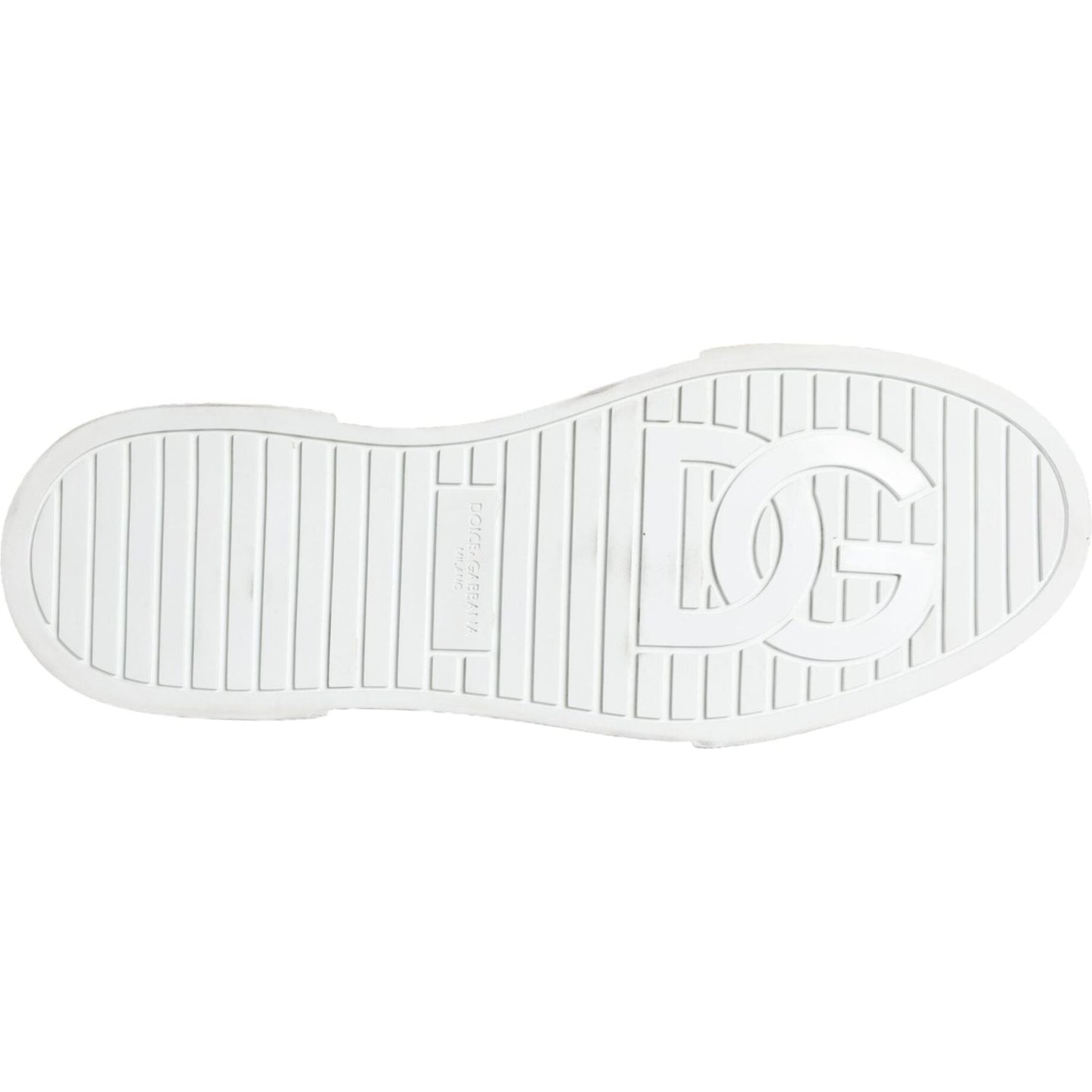 Dolce & Gabbana Multicolor Patchwork High Top Sneaker Shoes