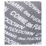 Comme Des Fuckdown Black Polyester Women T-Shirt