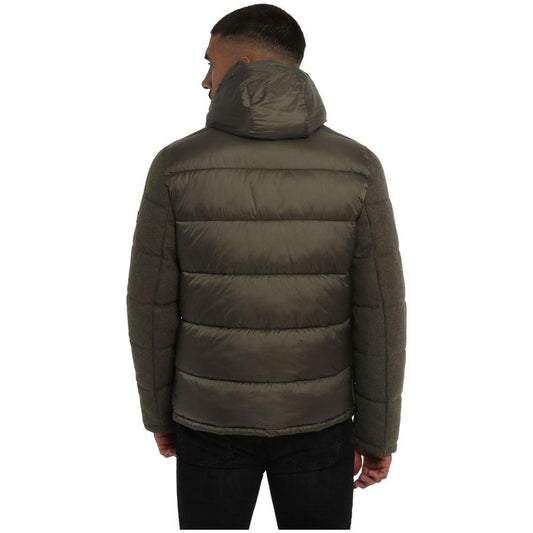 Yes Zee Green Polyester Jacket Yes Zee Dark Slate Gray