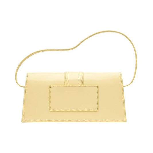 Jacquemus Yellow Leather Handbag Jacquemus Pale Goldenrod
