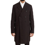 Dolce & Gabbana Bordeaux Wool Stretch Long 3 Piece Suit Suit