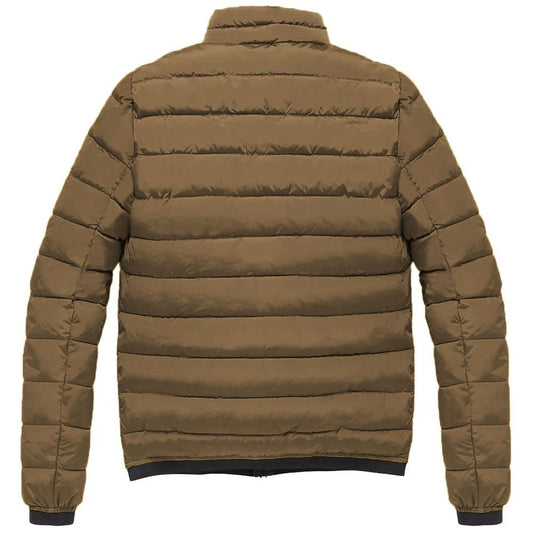 Refrigiwear Brown Nylon Men Jacket
