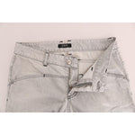 Costume National Sophisticated Gray Super Slim Jeans Costume National Gray
