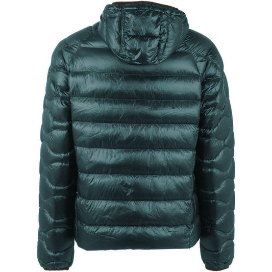 Refrigiwear Green Nylon Men Jacket Refrigiwear Dark Slate Gray