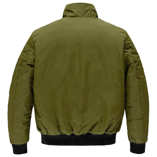 Refrigiwear Green Nylon Jacket Refrigiwear Dark Olive Green