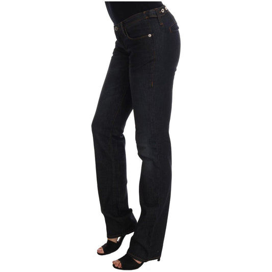 Costume National Svelte Dark Blue Slim Fit Jeans Costume National Black