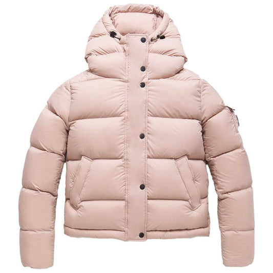 Refrigiwear Pink Polyester Jackets & Coat Refrigiwear Gray