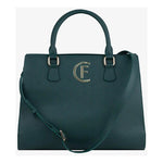 CRISTINAEFFE Green Artificial Leather Women Crossbody Bag