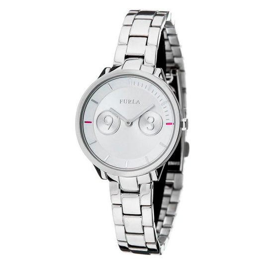 Furla Silver Steel Watch Furla Light Gray