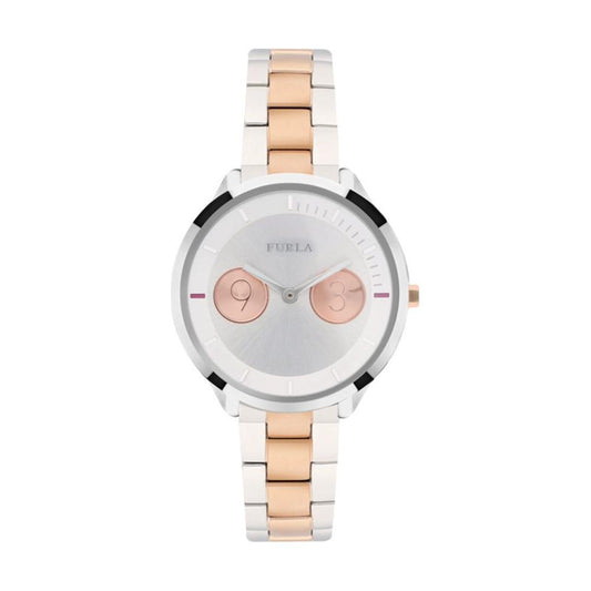 Furla Silver Steel Watch Furla Light Gray