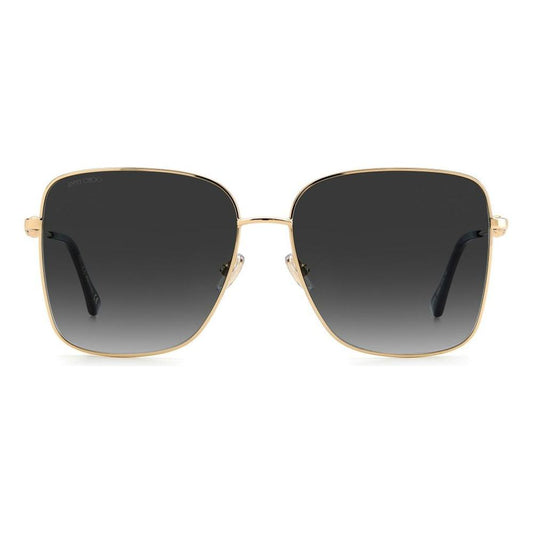 Jimmy Choo Gold Metal Sunglasses Jimmy Choo Dark Slate Gray