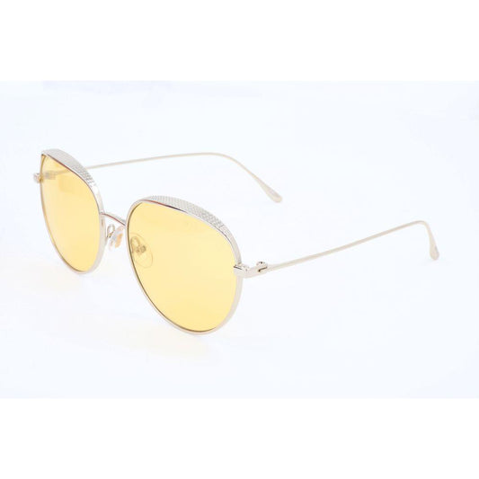 Jimmy Choo Gold Stainless Steel Sunglasses Jimmy Choo Ghost White