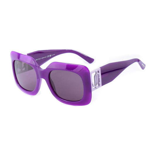 Jimmy Choo Purple Resin Sunglasses Jimmy Choo Slate Gray