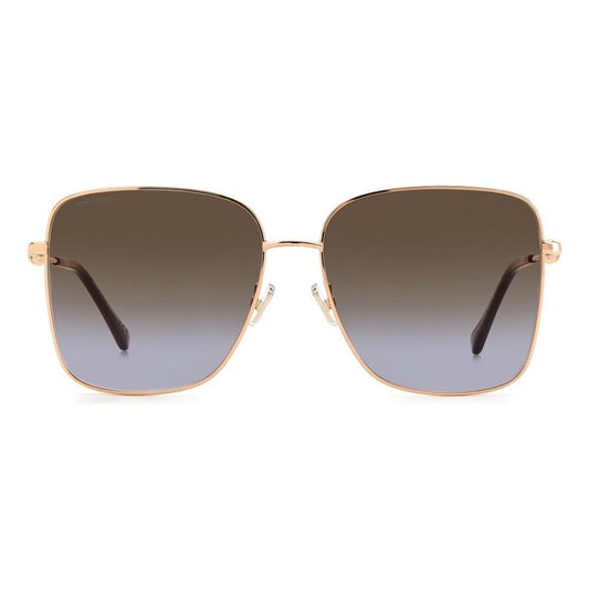 Jimmy Choo Gold Metal Sunglasses Jimmy Choo Dim Gray