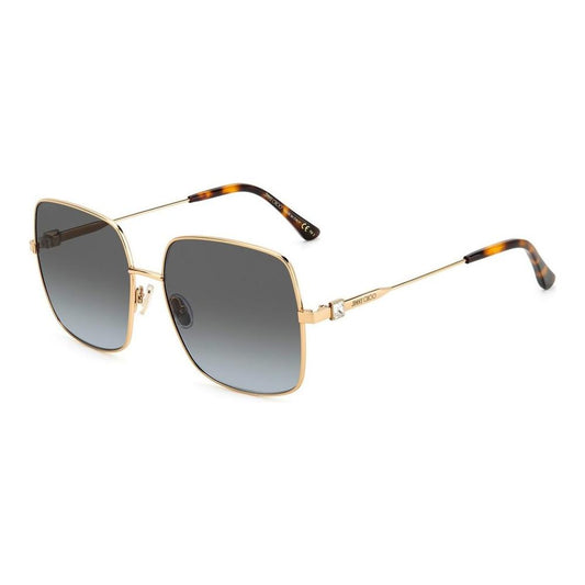 Jimmy Choo Yellow Metal Sunglasses Jimmy Choo Slate Gray