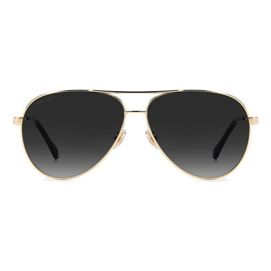 Jimmy Choo Gold Metal Sunglasses Jimmy Choo Dark Slate Gray