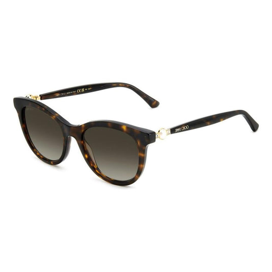 Jimmy Choo Brown Acetate Sunglasses Jimmy Choo Dark Slate Gray