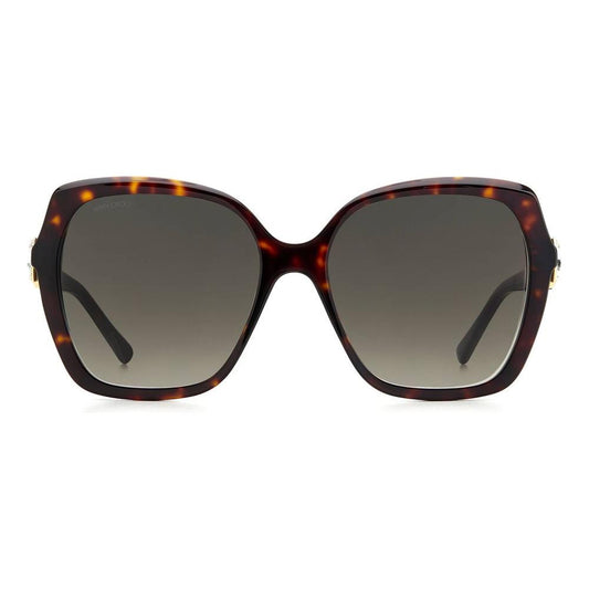 Jimmy Choo Brown Acetate Sunglasses Jimmy Choo Dim Gray