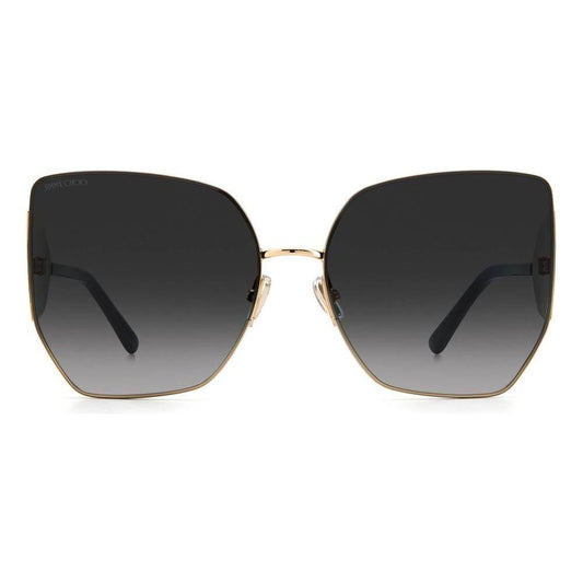 Jimmy Choo Gold Metal Sunglasses Jimmy Choo Dark Slate Gray