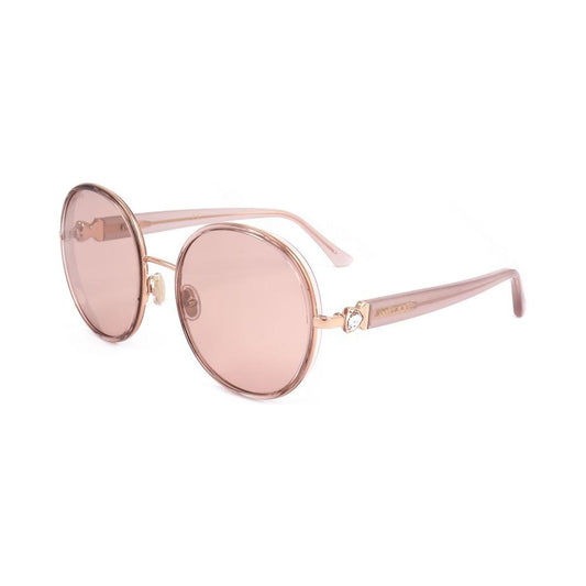 Jimmy Choo Gold Metal Sunglasses Jimmy Choo Thistle