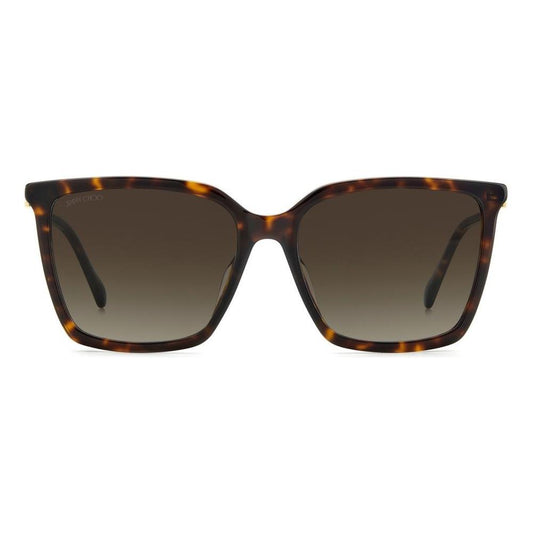 Jimmy Choo Gold Metal Sunglasses Jimmy Choo Dark Slate Gray
