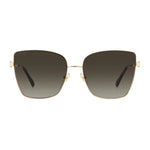 Jimmy Choo Gold Metal Sunglasses