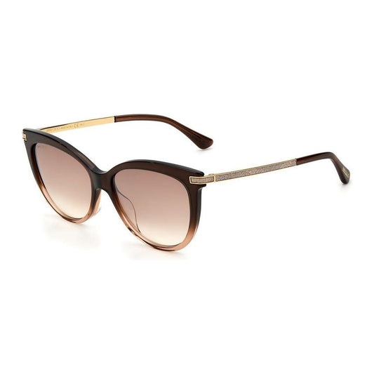 Jimmy Choo Brown Acetate Sunglasses Jimmy Choo Light Gray