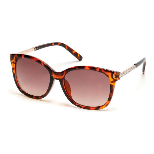 Guess Brown Resin Sunglasses Guess Rosy Brown