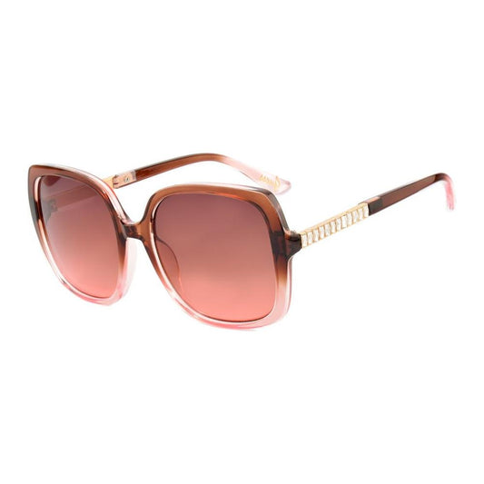 Guess Brown Resin Sunglasses Guess Rosy Brown