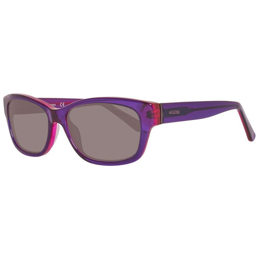 Guess Purple Plastic Sunglasses Guess Dim Gray