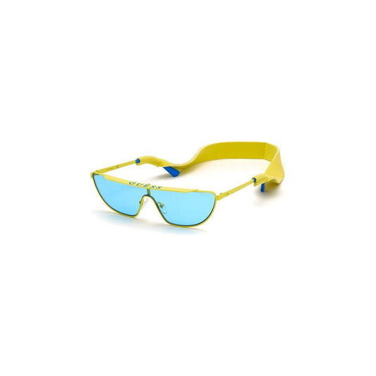 Guess Yellow Metal Sunglasses Guess Goldenrod