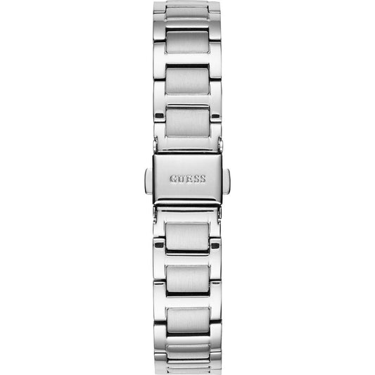 Guess Silver Stainless Steel Watch Guess Light Gray