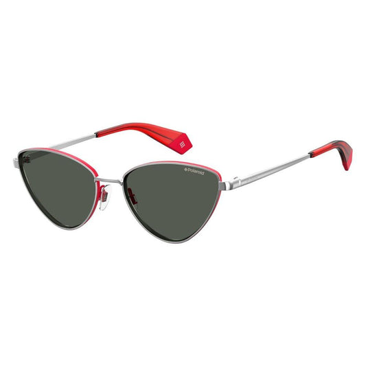 Polaroid Red Metal Sunglasses Polaroid Dim Gray