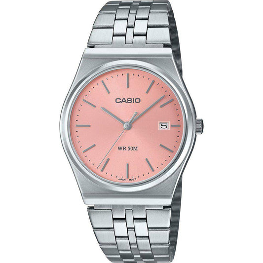 Casio Silver Steel Watch Casio Gray