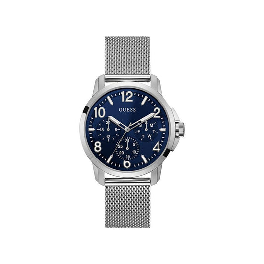 Guess Silver Steel Watch Guess Light Gray