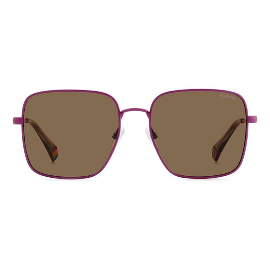Polaroid Purple Metal Sunglasses Polaroid Dim Gray