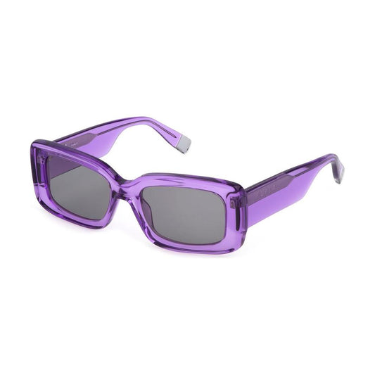 Furla Purple Acetate Sunglasses Furla Light Slate Gray
