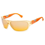 Police Orange Injected Sunglasses