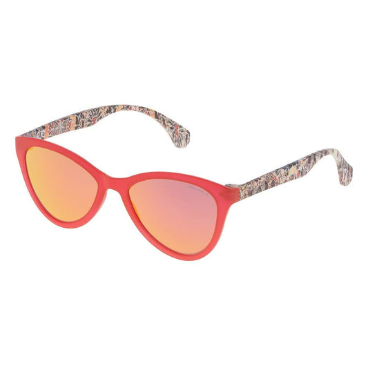 Police Red Injected Sunglasses Police Dark Salmon