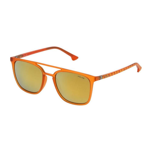 Police Orange Injected Sunglasses Police Dark Khaki