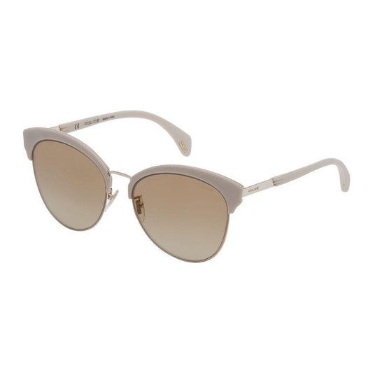 Police Gold Metal Sunglasses Police Rosy Brown