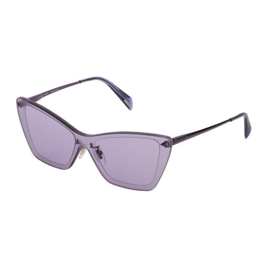 Police Purple Metal Sunglasses Police Dark Gray